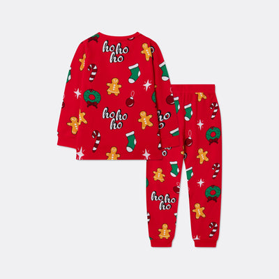 Kids' Red Hohoho Christmas Pyjamas