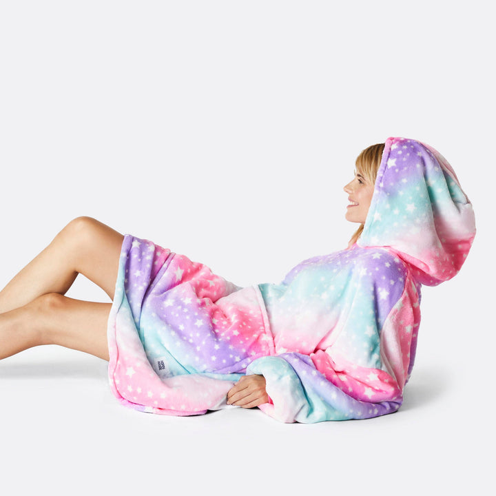 Pink Rainbow HappyHoodie