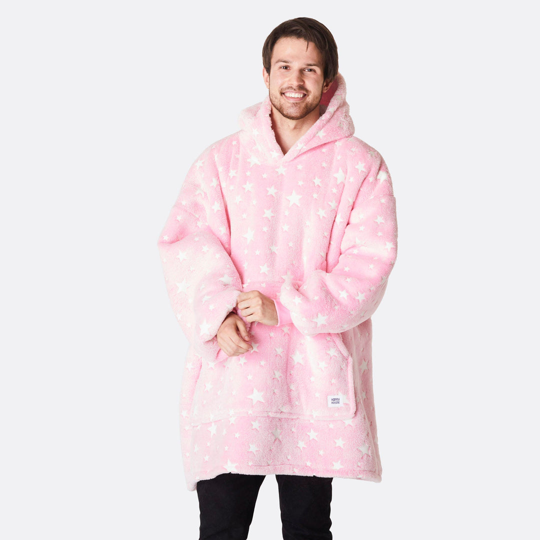 Pink Stars HappyHoodie