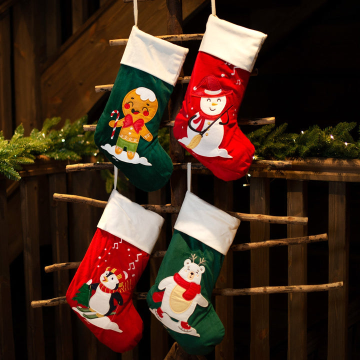 Polar Bear Christmas Stocking