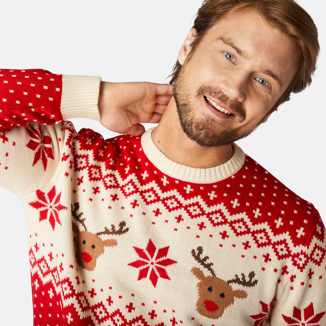 mens dress christmas sweater OppoSuits Men's Christmas Suit - The Rudolph