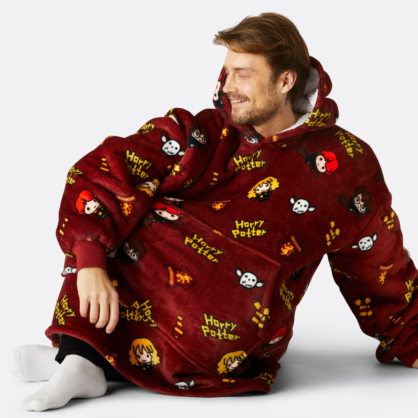 Red Harry Potter HappyHoodie