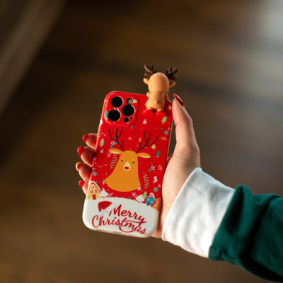 Reindeer 3D Phone Cover
