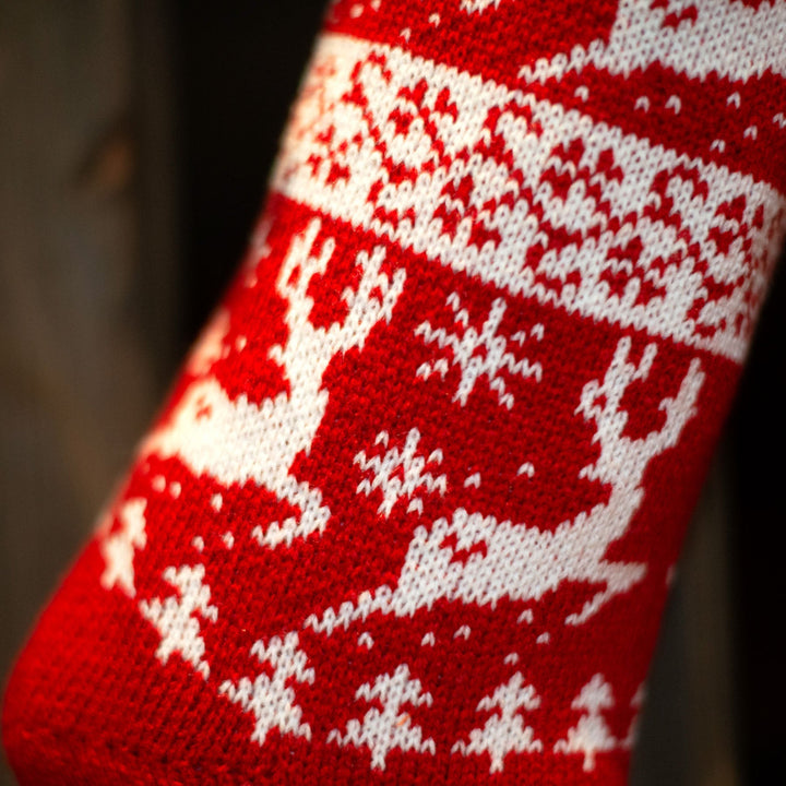 Reindeer Christmas Stocking