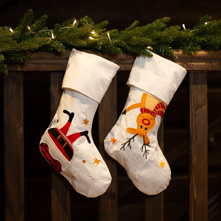 Reindeer Christmas Stocking