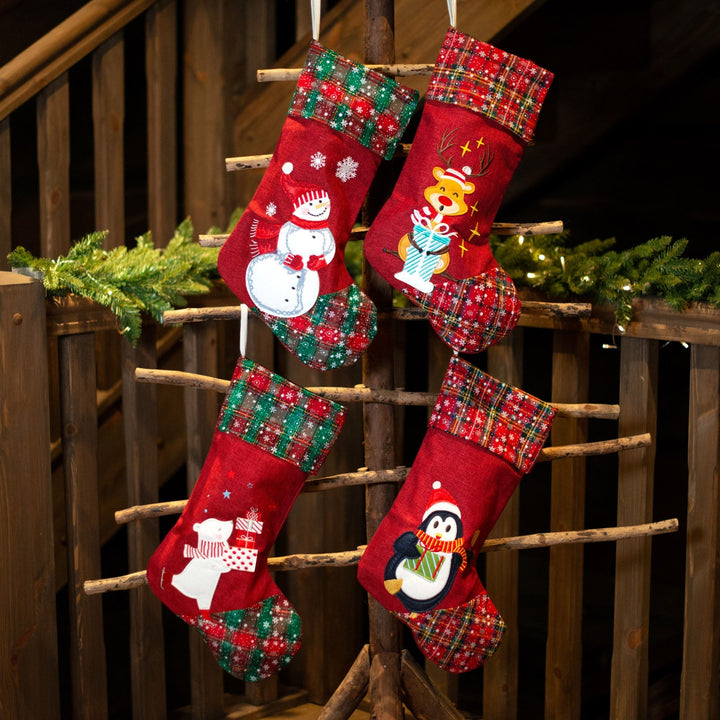 Reindeer Christmas Stocking