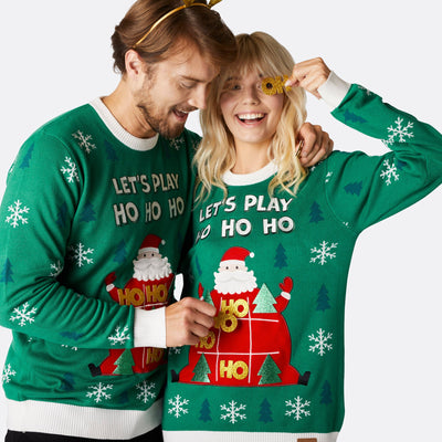 Men's Ho Ho Ho Christmas Sweater