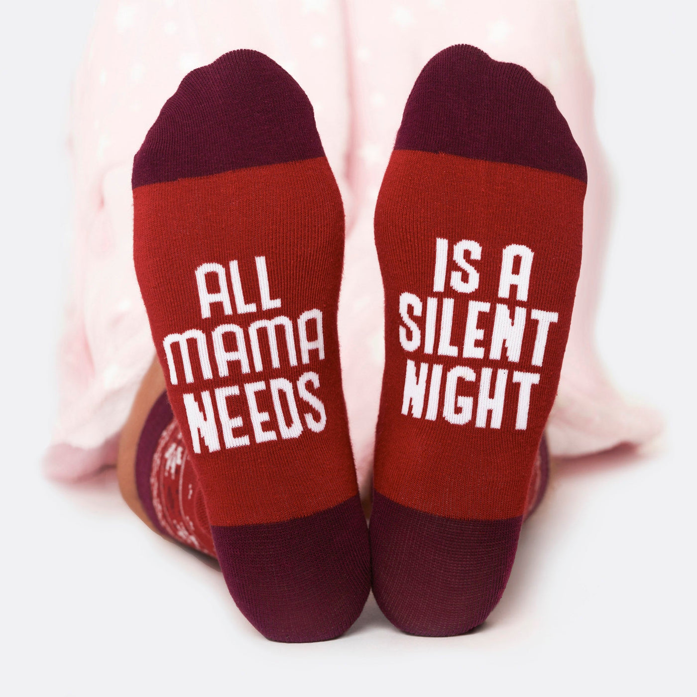 Silent Night Socks