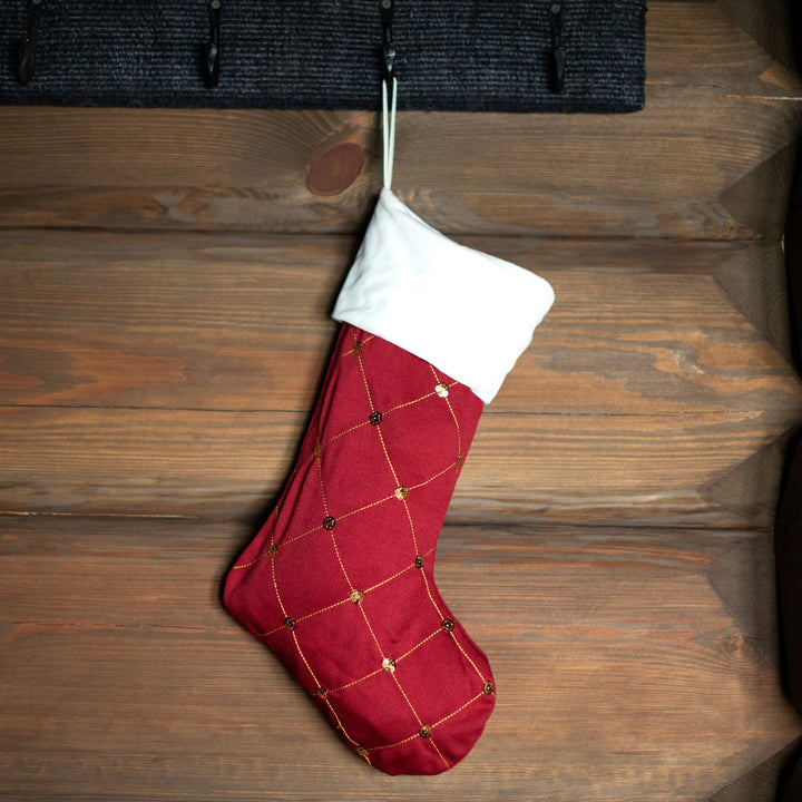 Squared Christmas Stocking