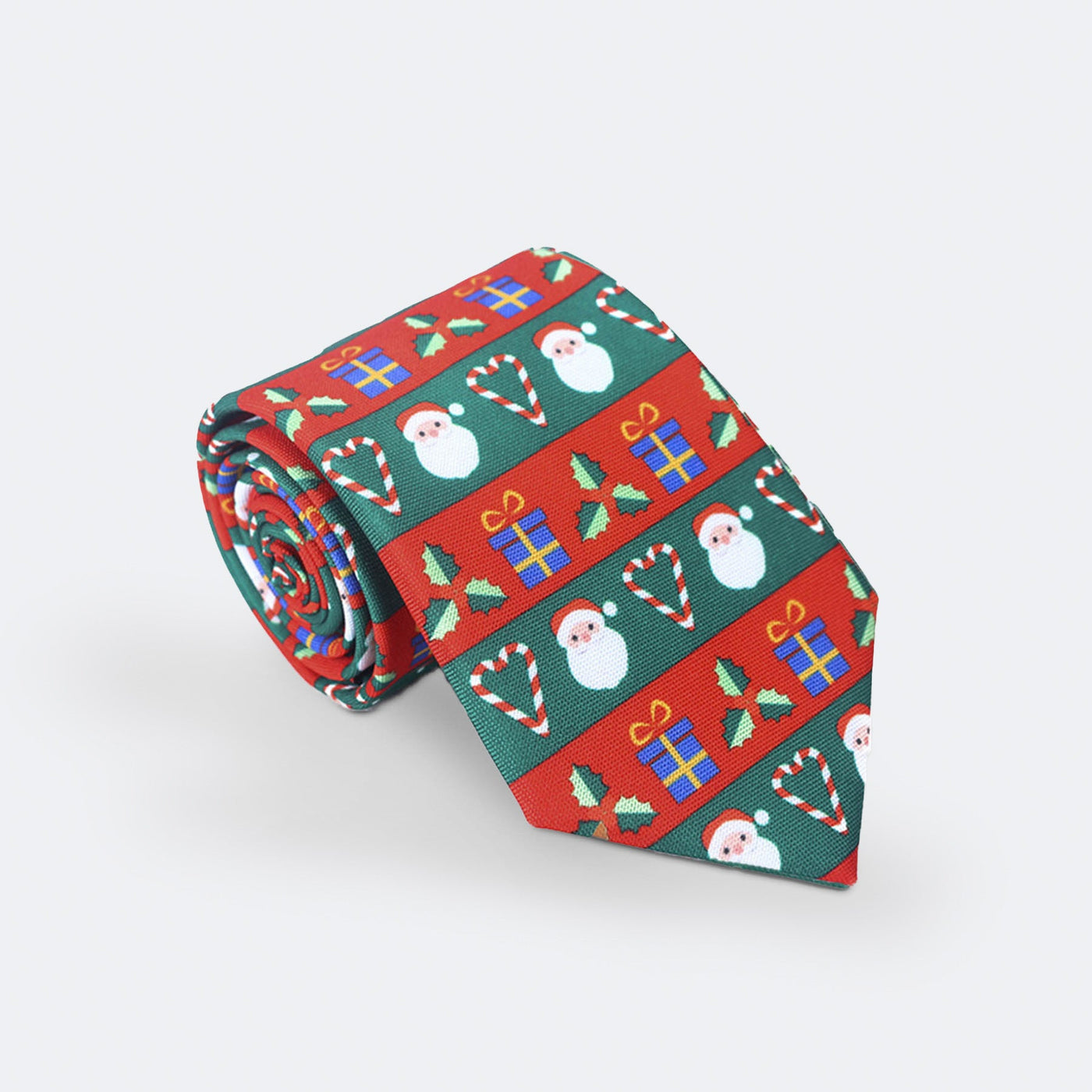 Striped Christmas Tie
