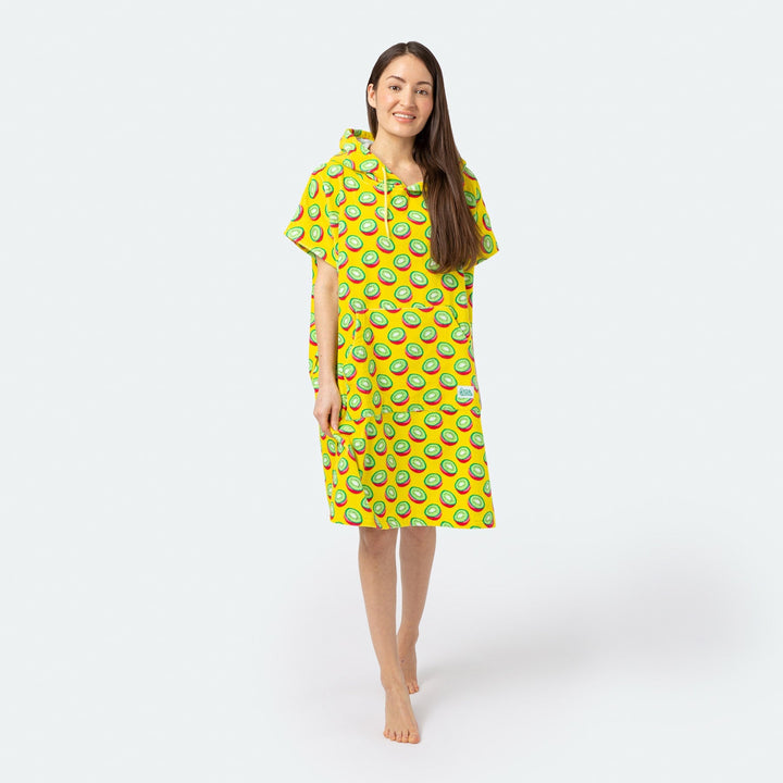 Tropical Kiwi Towel Poncho