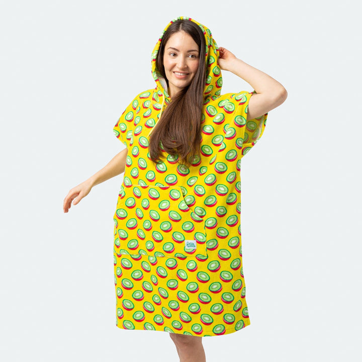 Tropical Kiwi Towel Poncho