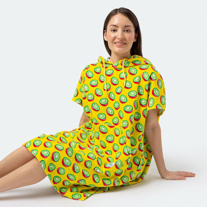 Tropical Kiwi Towel Poncho