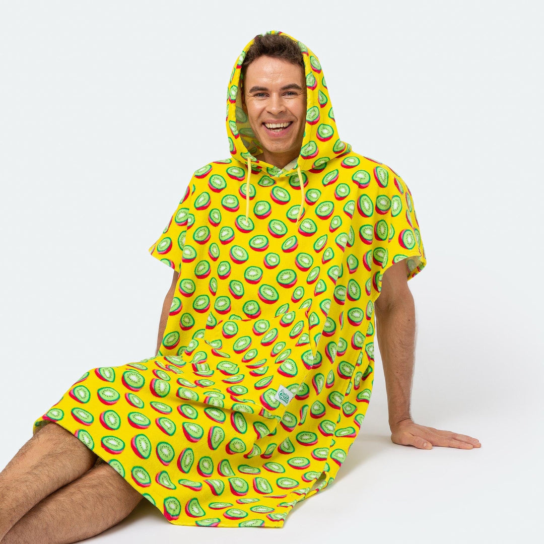 Tropical Kiwi Towel Poncho