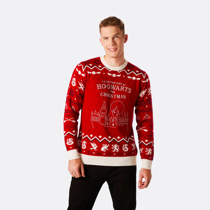 Men's Hogwarts Christmas Sweater