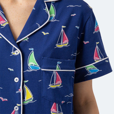 Women's Ahoy Marine Lounge Set