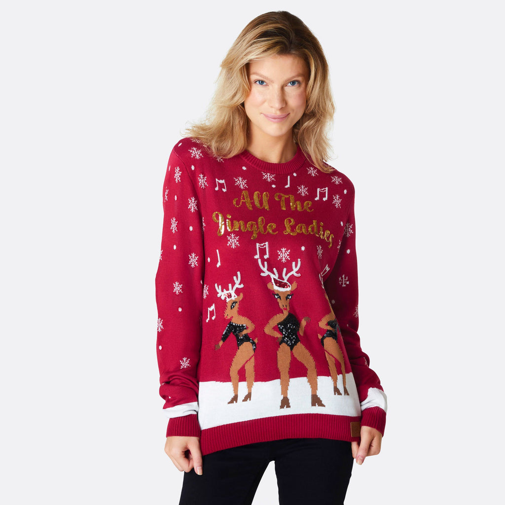 All the jingle sale ladies christmas sweater