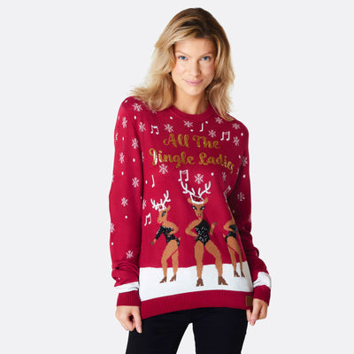 Women's All The Jingle Ladies Christmas Sweater