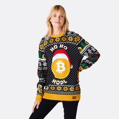 Women's Bitcoin Christmas Sweater