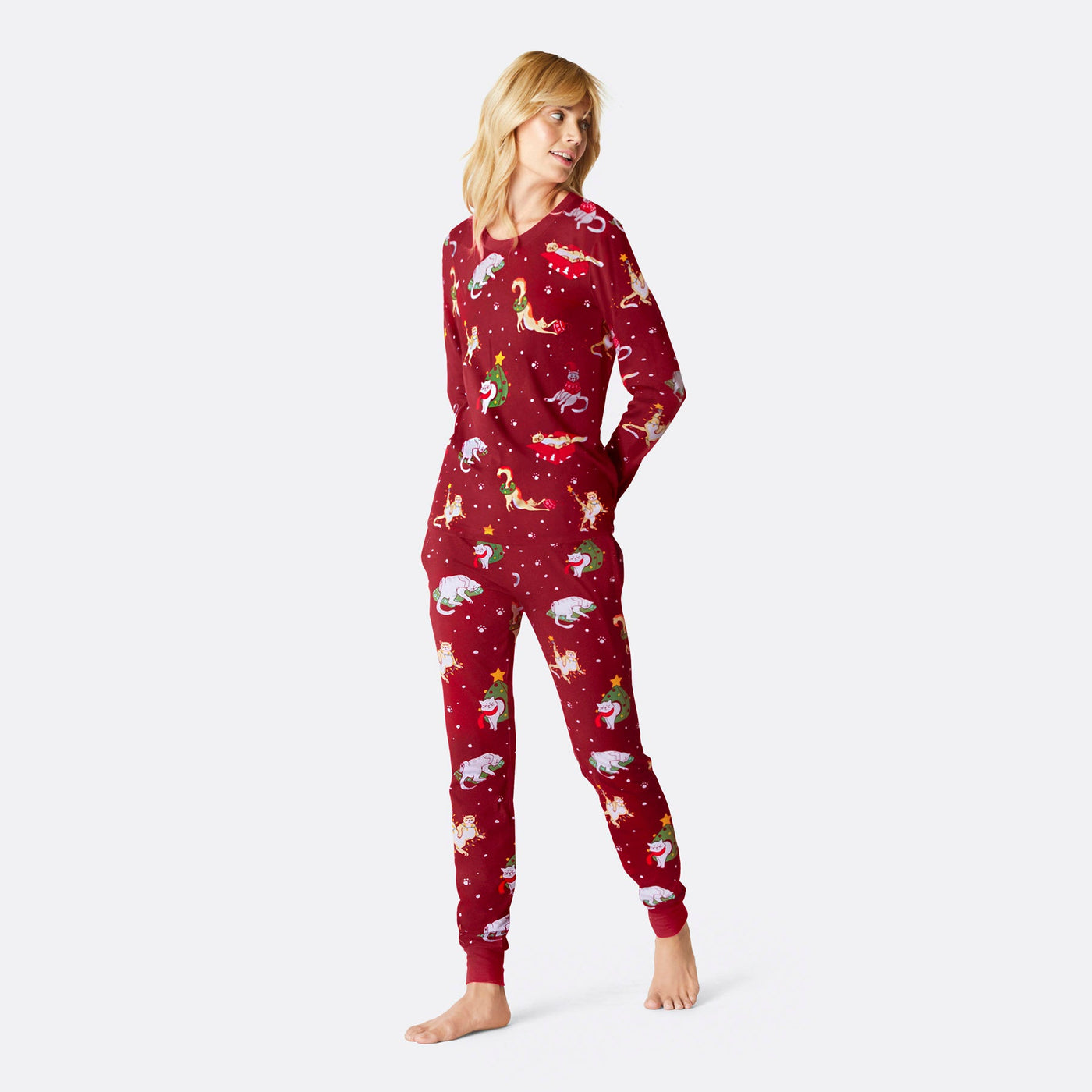 Women's Cats Christmas Pyjamas