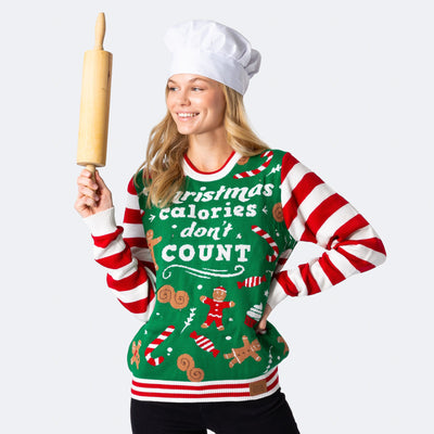 Women's Christmas Calories Christmas Sweater
