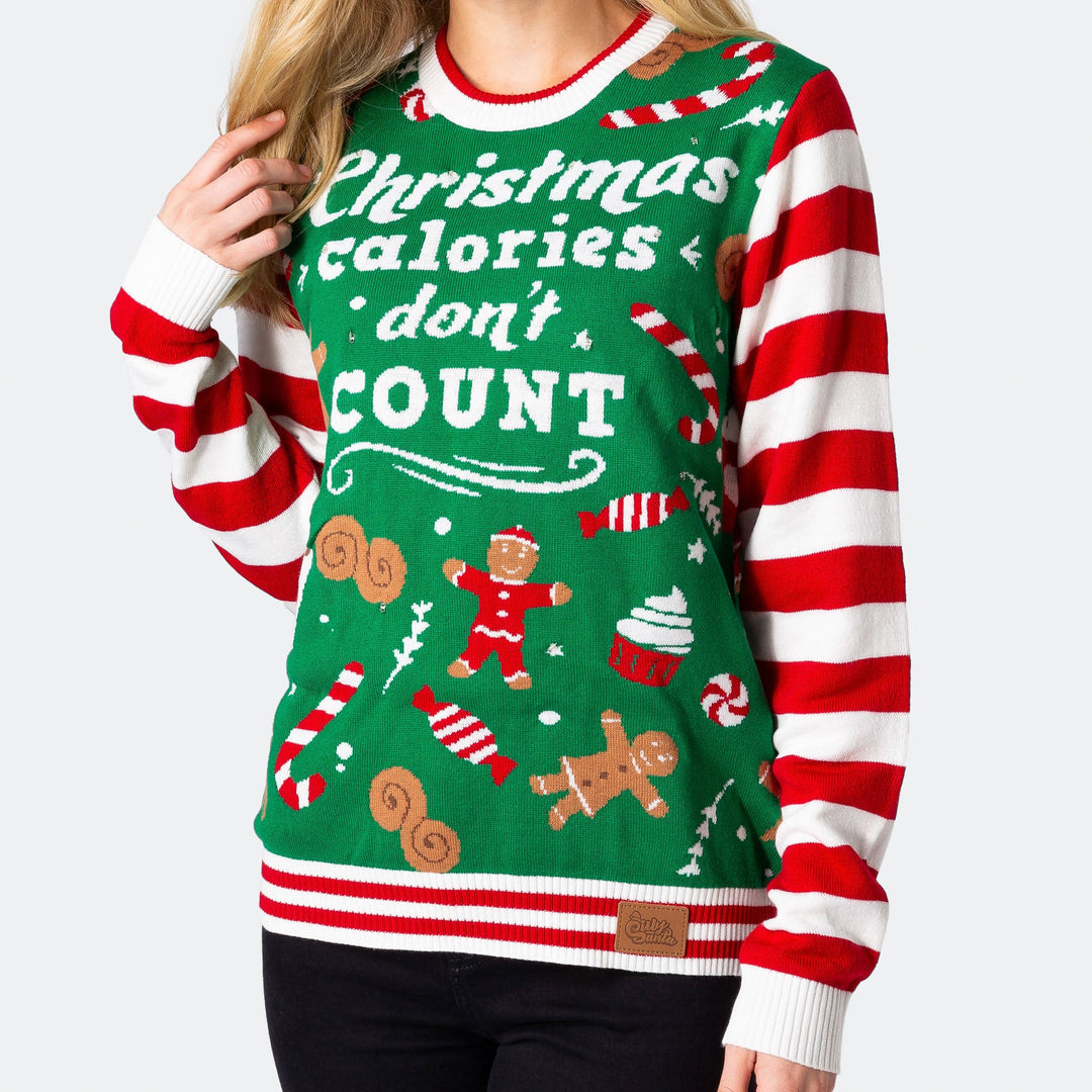 Women's Christmas Calories Christmas Sweater