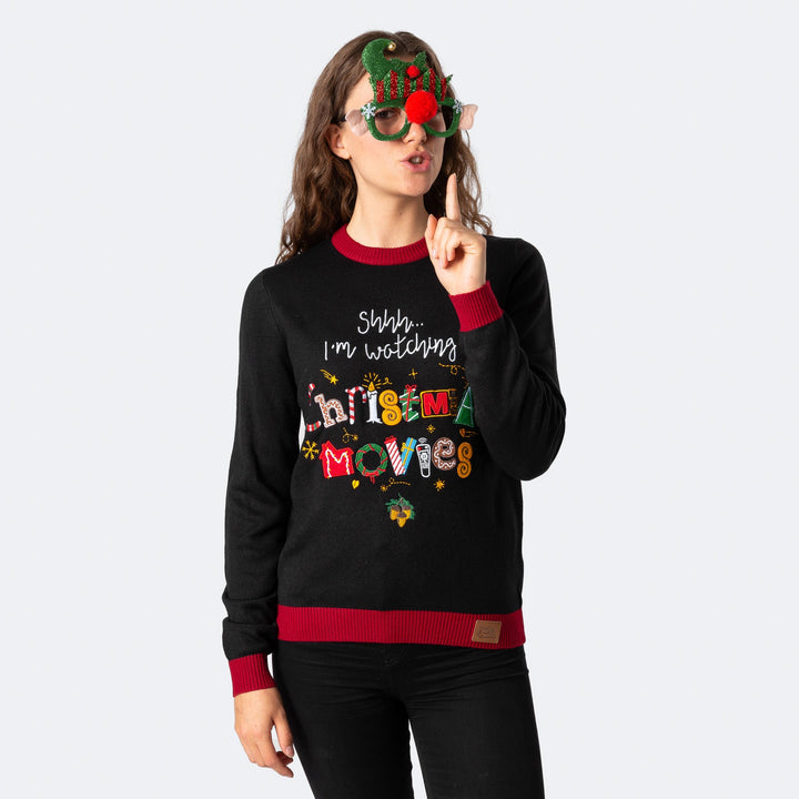 Women's Christmas Movies Christmas Sweater