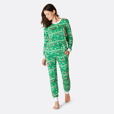 Women's Christmas Tree Christmas Pyjamas