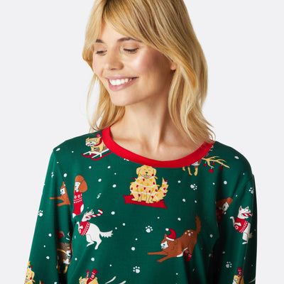 Women's Dog Christmas Pyjamas