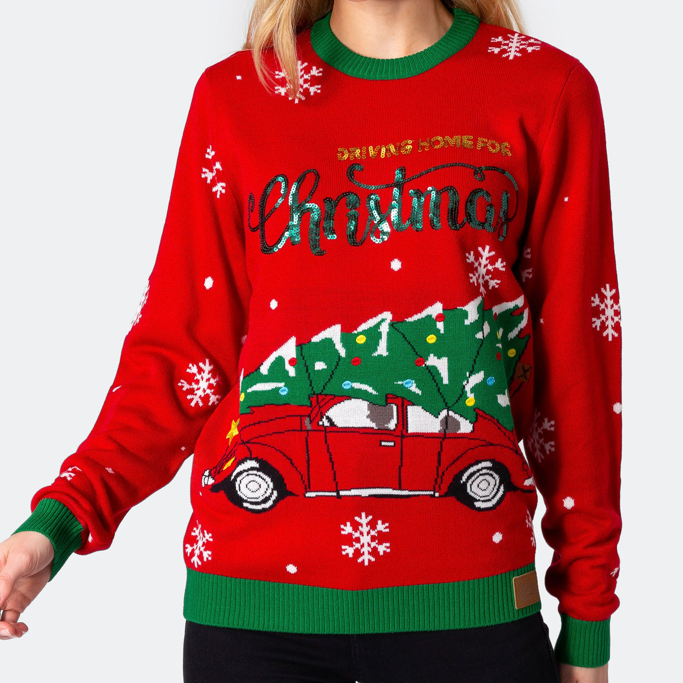 Women's Driving Home For Christmas Christmas Sweater