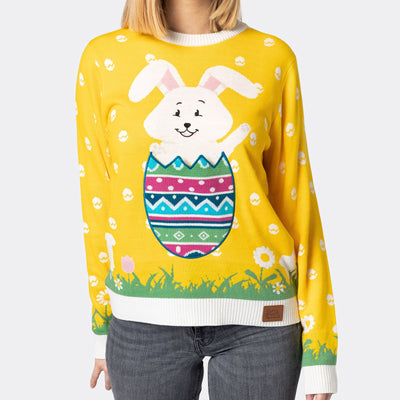 Womens Easter Bunny Sweater