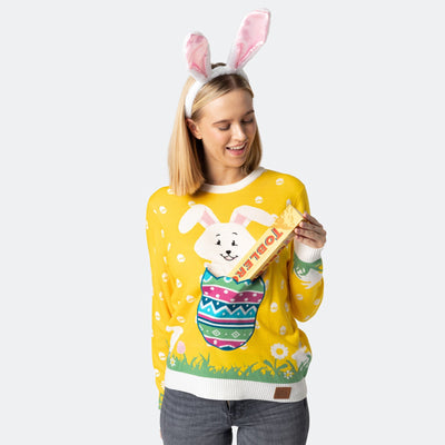Womens Easter Bunny Sweater
