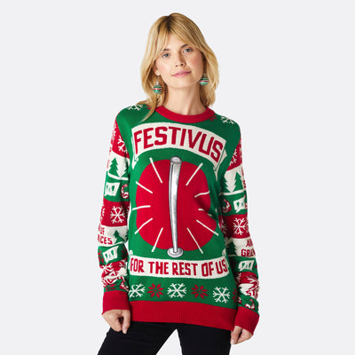 Women's Festivus Christmas Sweater