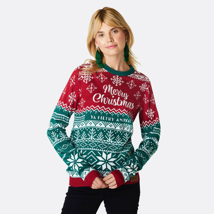 Women's Filthy Animal Christmas Sweater