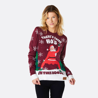 Women's Ho's in This House Christmas Sweater