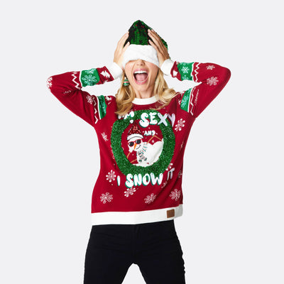 Women's I'm Sexy and I Snow It Christmas Sweater
