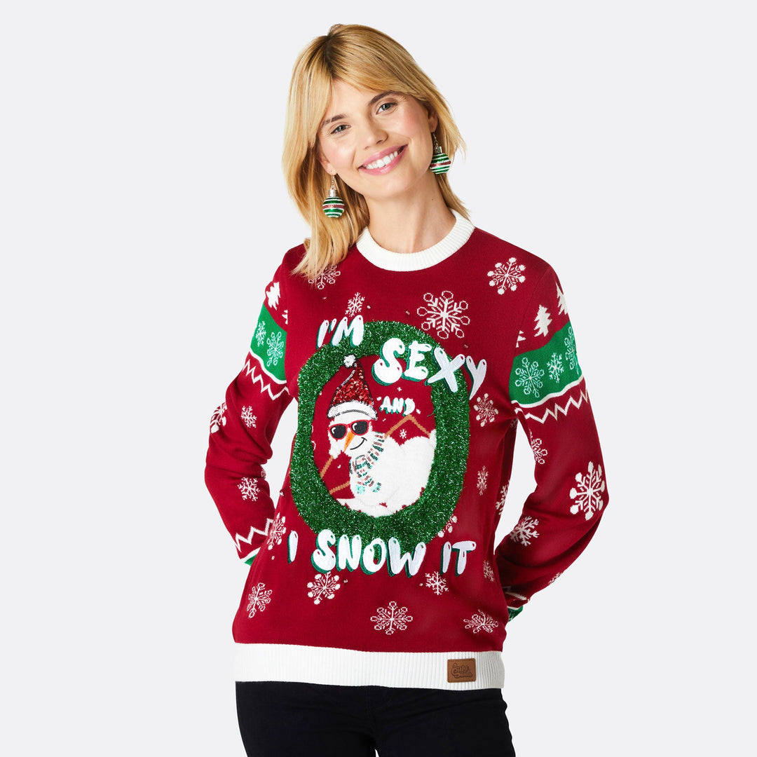 Women's I'm Sexy and I Snow It Christmas Sweater