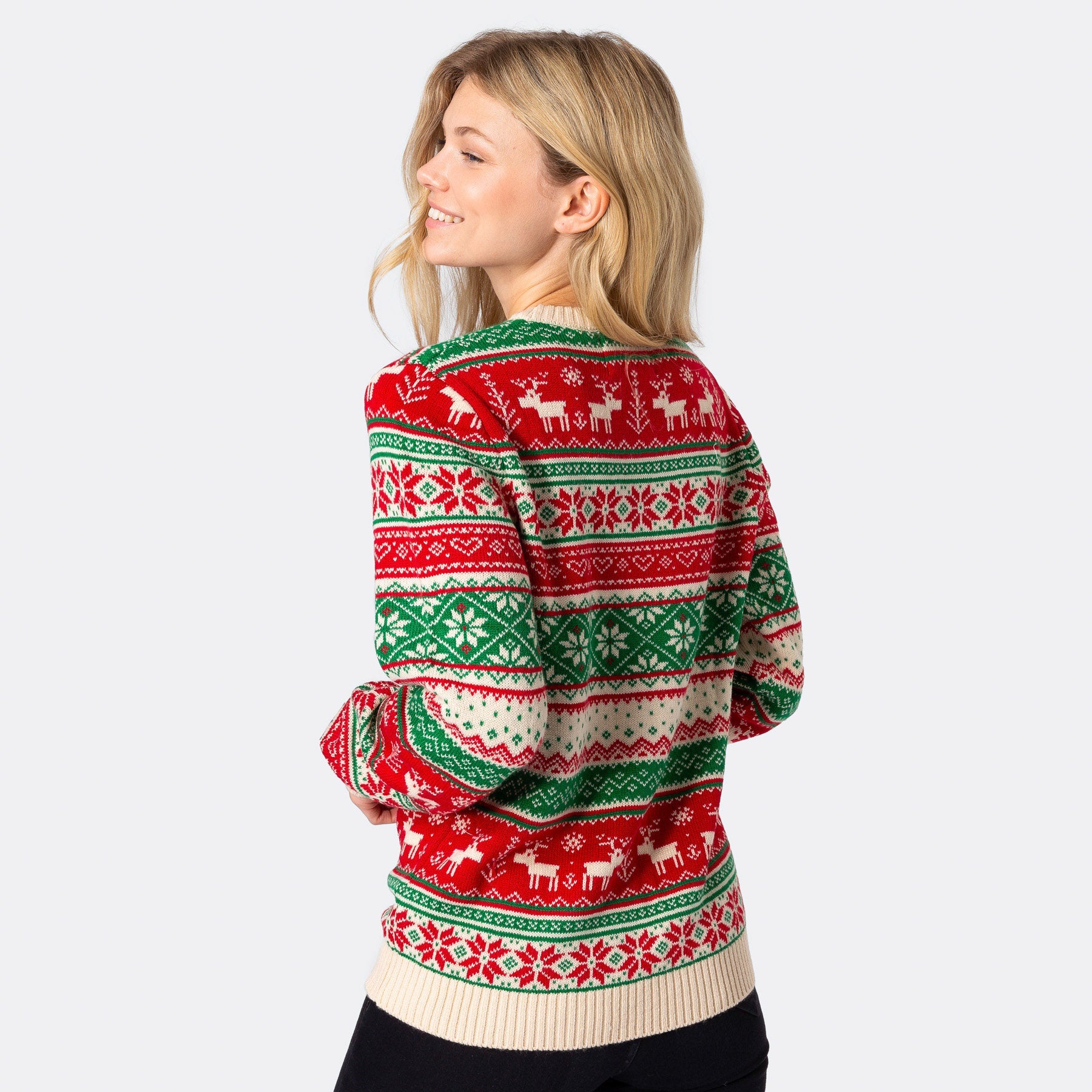 Knitted christmas sweater best sale