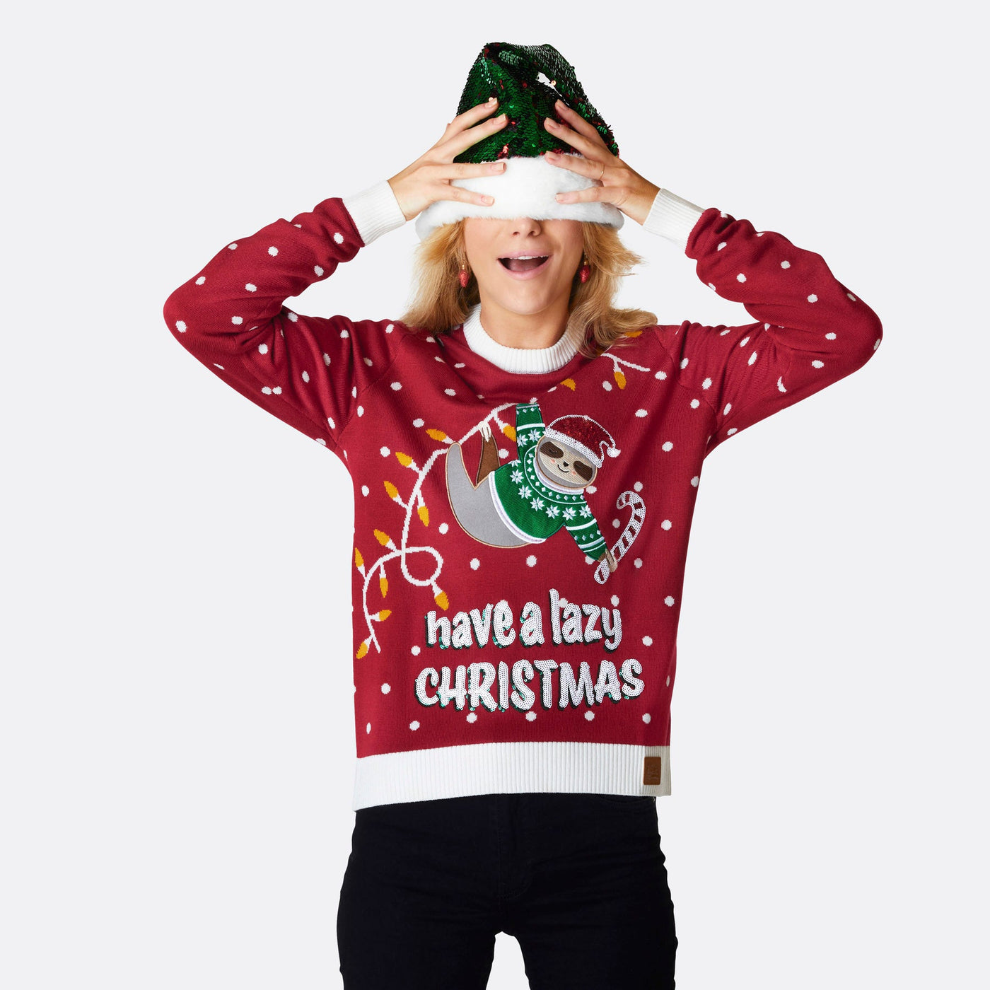 Women's Lazy Christmas Christmas Sweater