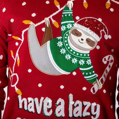 Women's Lazy Christmas Christmas Sweater