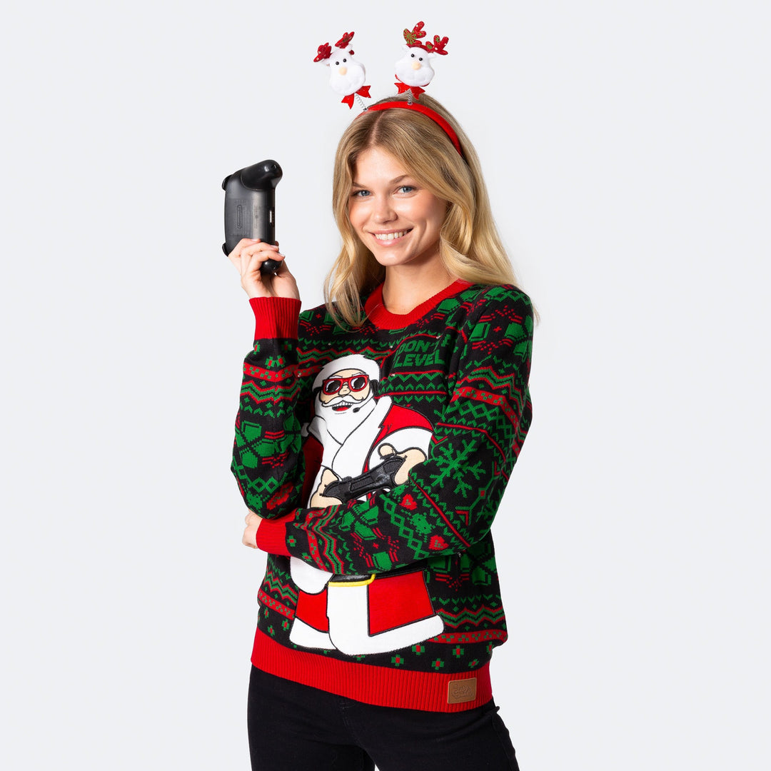 Women's Level Up Christmas Sweater