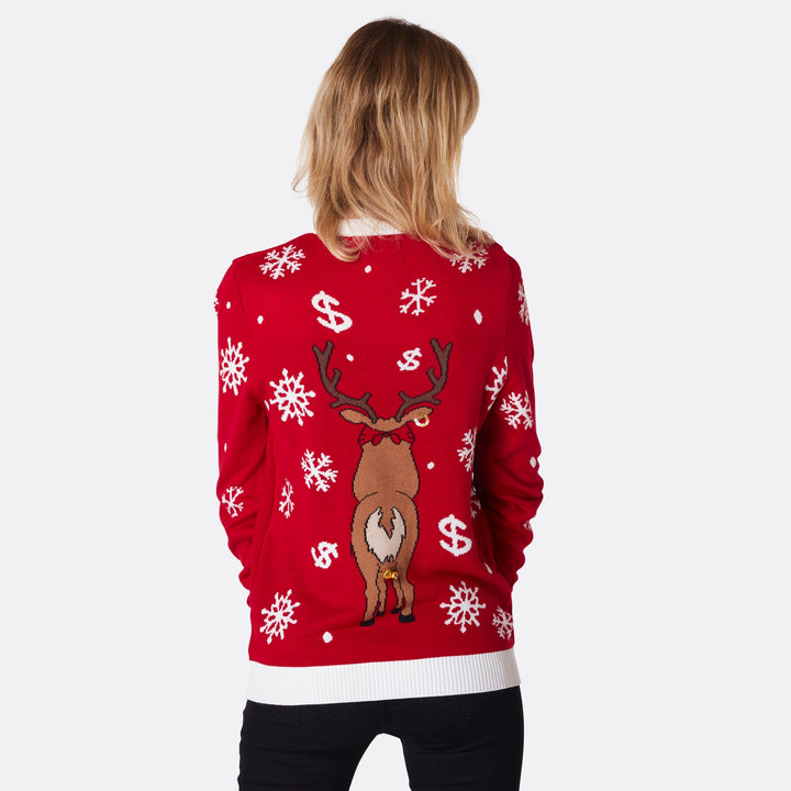 Women's Make it Rein Christmas Sweater