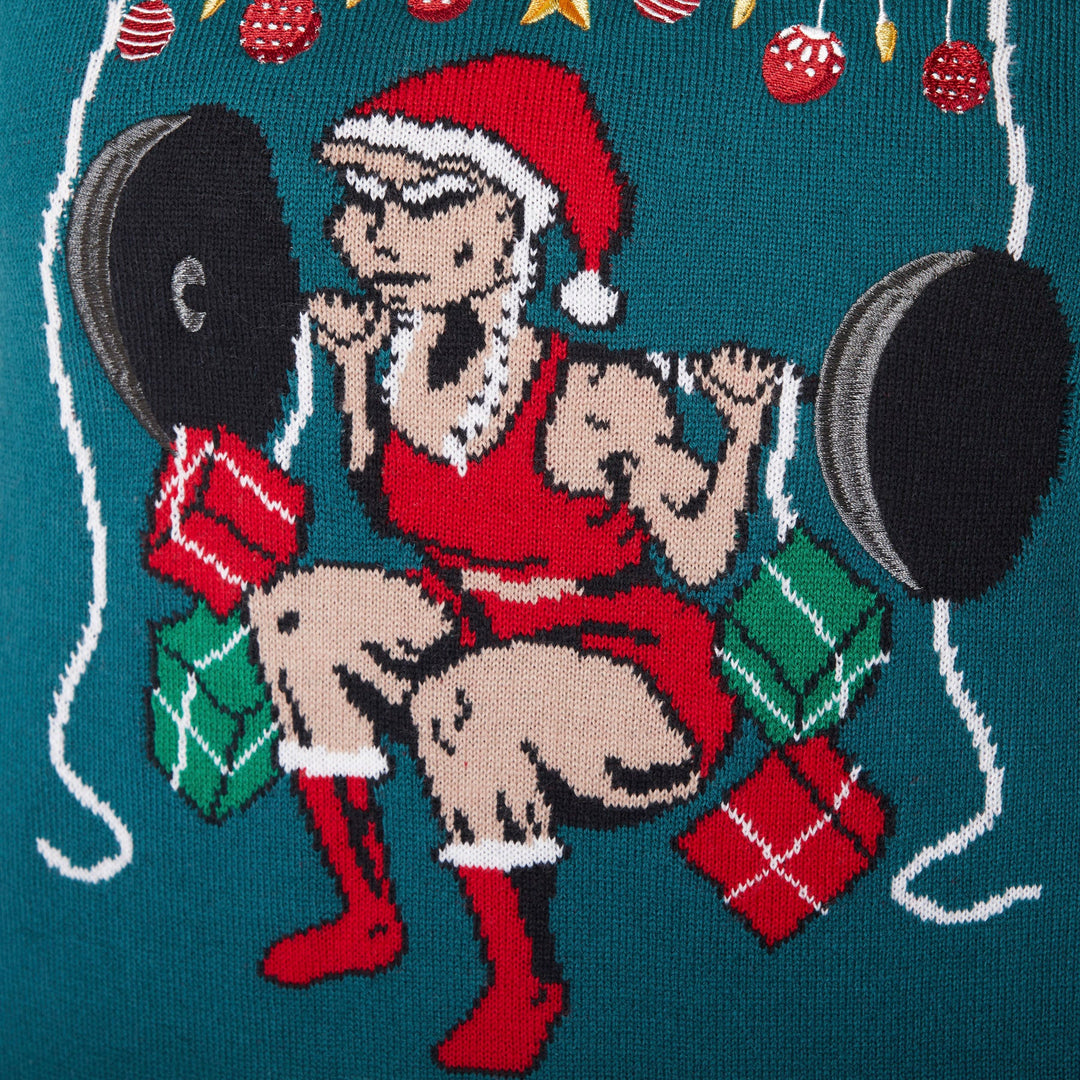 Women's Merry Fitmas Christmas Sweater