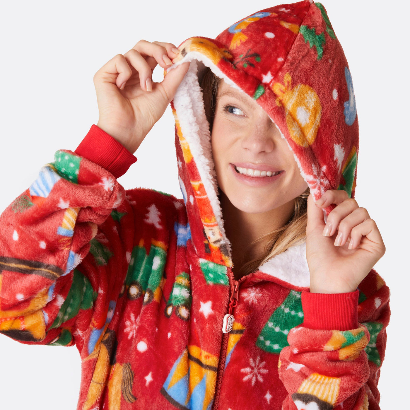 Women's Red Christmas Dream Onesie