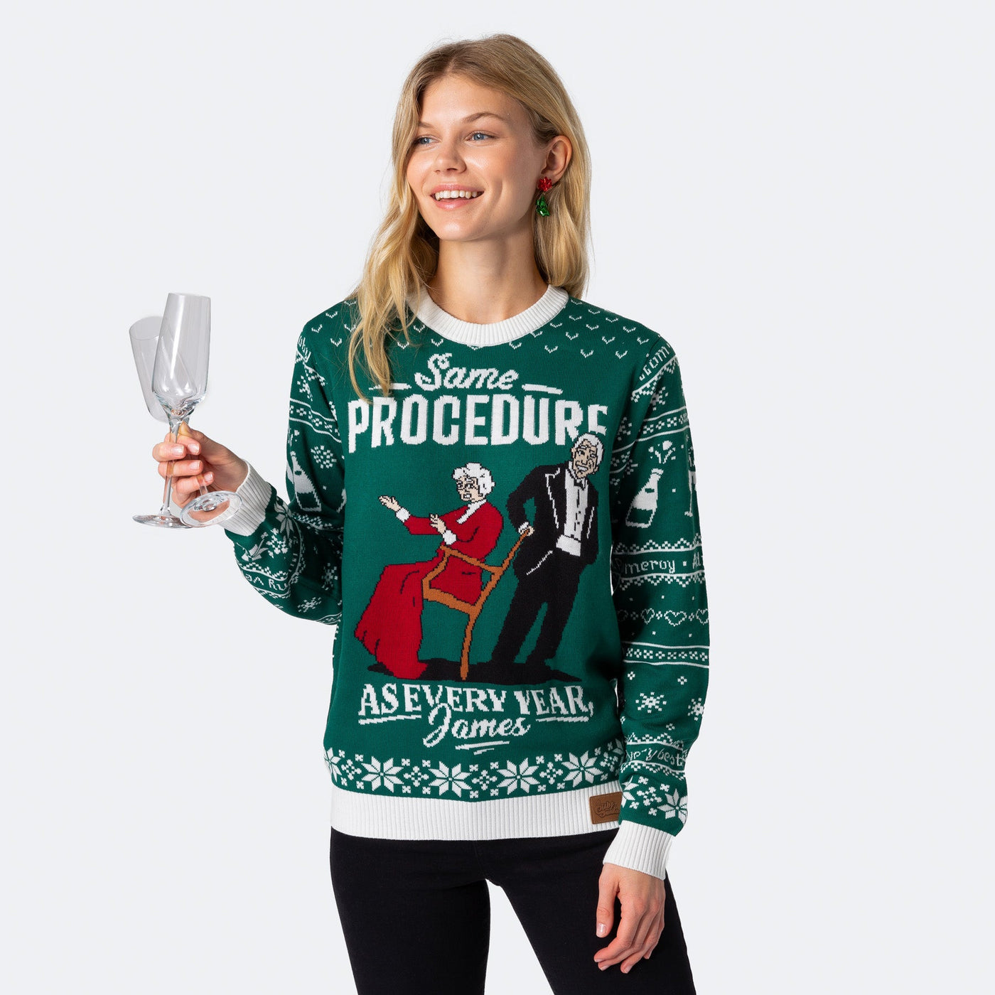Women's Same Procedure as Every Year Christmas Sweater