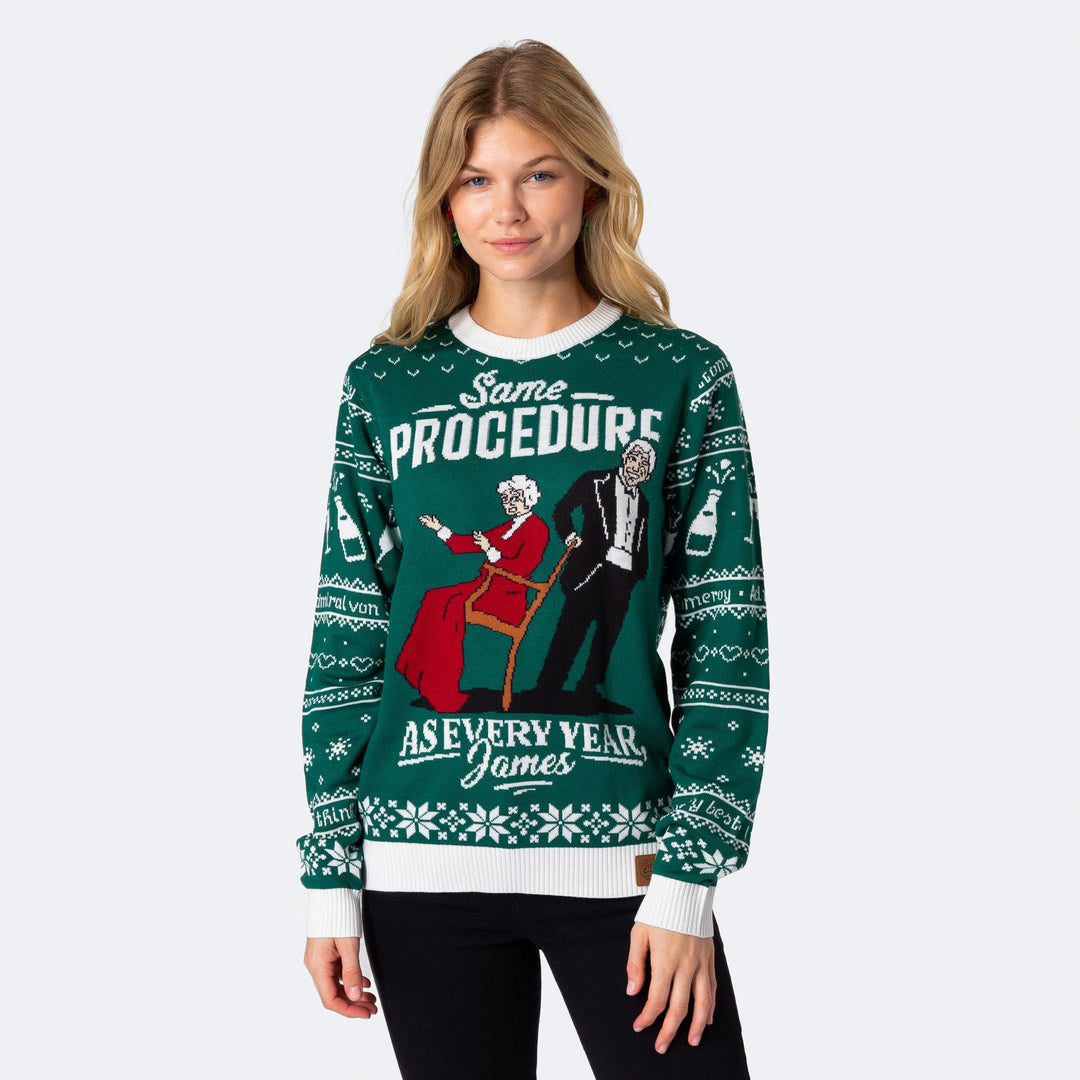 Women's Same Procedure as Every Year Christmas Sweater