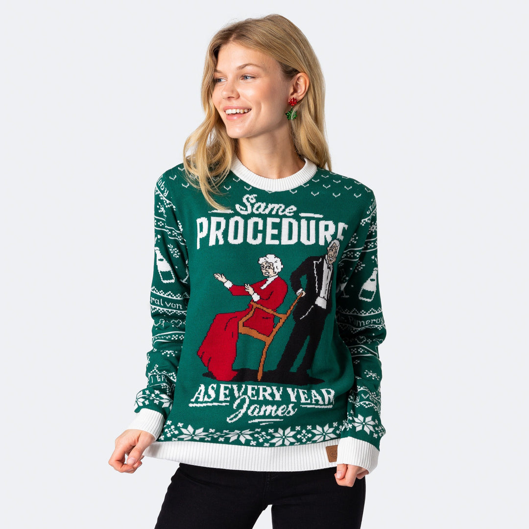 Women's Same Procedure as Every Year Christmas Sweater