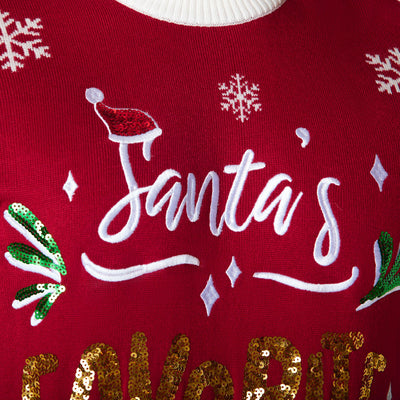 Women's Santa's Favorite Ho Christmas Sweater