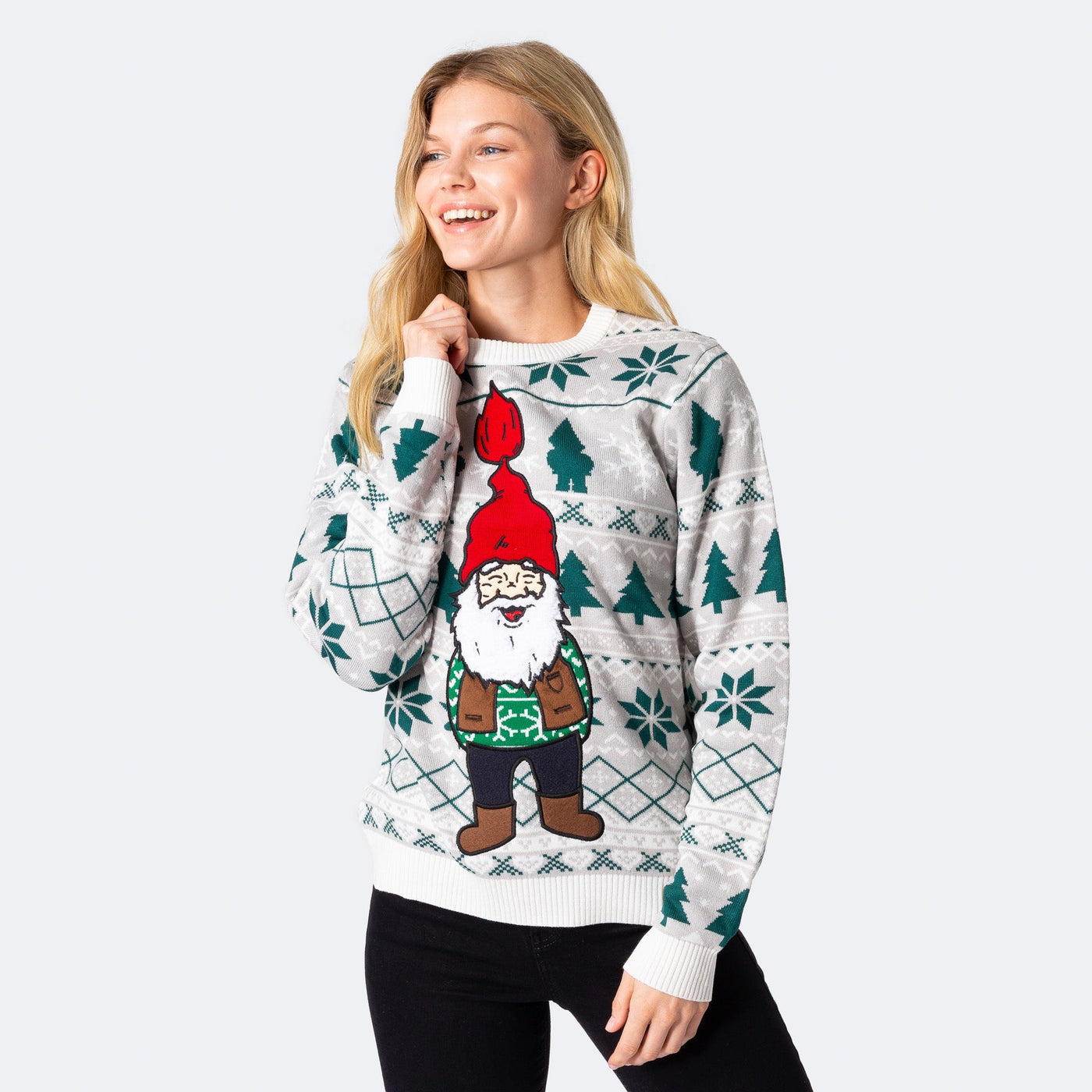 Women's Scandinavian Nisse Christmas Sweater