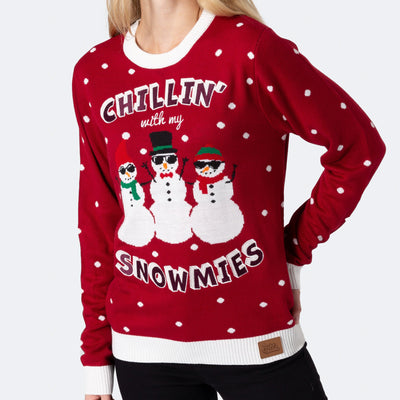 Women's Snowmies Christmas Sweater